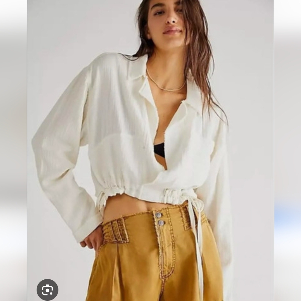 Free People Cargo Shirt